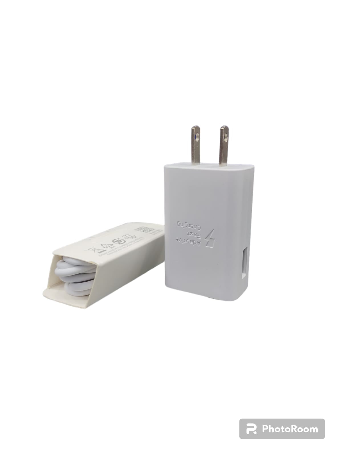 CARGADOR SAMSUNG 25W BLANCO CARGA RAPIDA