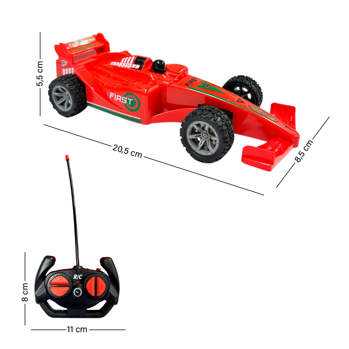 Carro De Carreras Juguete Control 95589