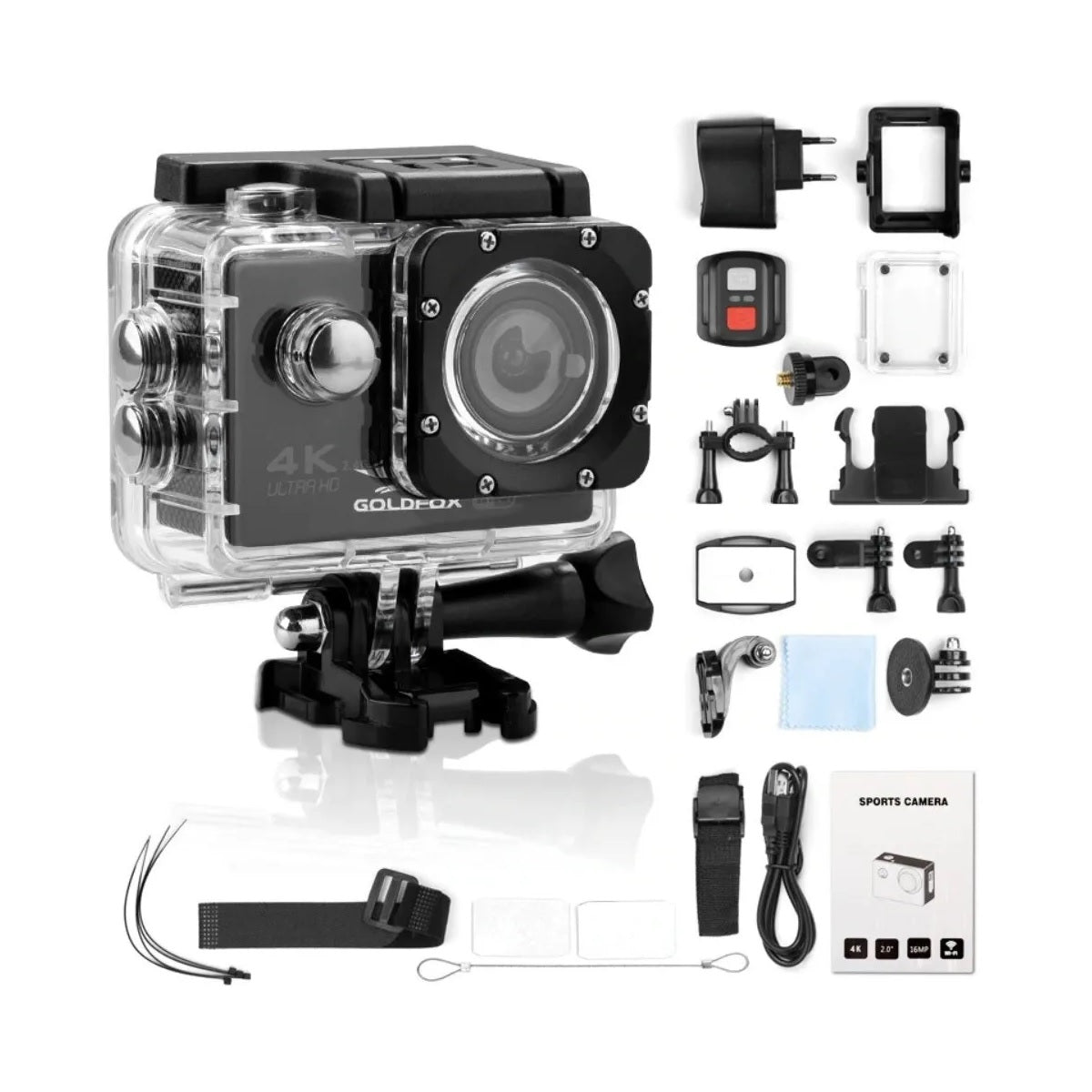 Camara Deportiva 4k Tipo Go Pro