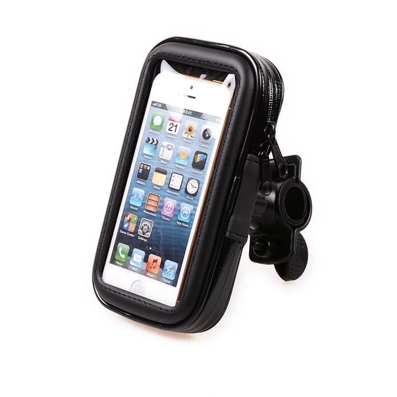 HOLDER SOPORTE IMPERMEABLE DE CELULAR PARA BICICLETA O MOTO