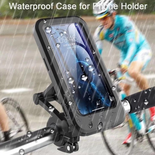 SOPORTE BASE CELULAR MOTO BICICLETA MANILLAR IMPERMEABLE